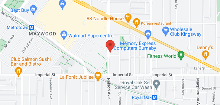 map of 2809 6588 NELSON AVENUE